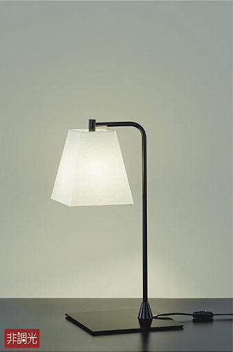 名入れ無料 Daiko 屋内大光電機 かわいい おしゃれ 照明 スタンドライトdst y モダン シンプル アンティーク 白熱灯60w相当 高さ 550mmled電球色 白中間スイッチ付入切 布 黒塗装 フロアスタンド ランプ