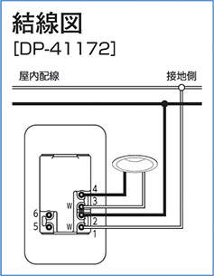 DAIKO 大光電機 DP-41171 壁付人感センサースイッチ 即日発送